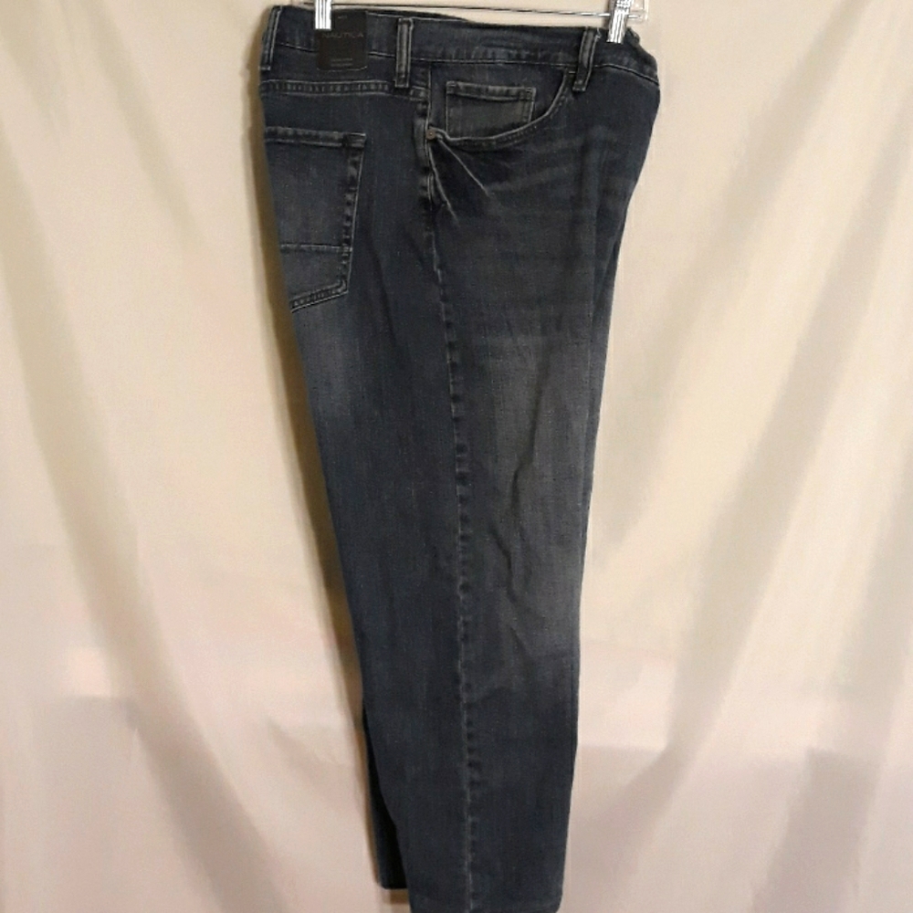 Nautica distressed Men's Straight Leg Jeans